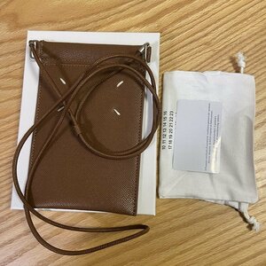 送料無料　Maison Margiela マルタンマルジェラ　男女兼用　スマホポーチ　斜め掛け　ショルダーバッグ　軽量　シンプル　MM6　3456