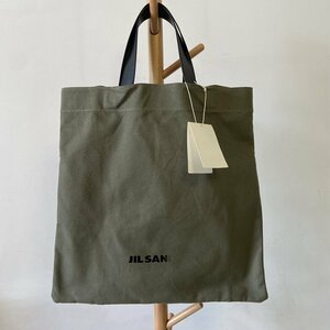 JIL SANDER Jil Sander для мужчин и женщин большая сумка ручная сумочка парусина брезент 3448