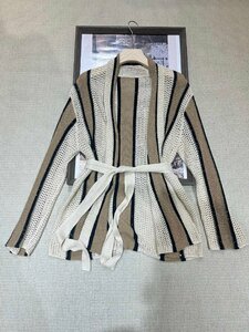 極美品！ブルネロクチネリ　BRUNELLO CUCINELLI　レディース　カーディガン　羽織　長袖　SーL　サイズ選択可能　3985