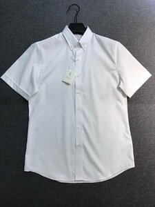 ブルネロクチネリ　BRUNELLO CUCINELLI メンズ　シャツ　ワイシャツ　ビジネス　シンプル　半袖　S-XXL　サイズ選択可能　4337