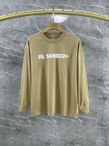 送料無料　ジルサンダー　JIL SANDER　メンズ　Tシャツ　長袖　シンプル　文字ロゴ　M-XXL　サイズ選択可能　2241