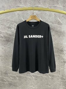 送料無料　ジルサンダー　JIL SANDER　メンズ　Tシャツ　長袖　シンプル　文字ロゴ　M-XXL　サイズ選択可能　2240