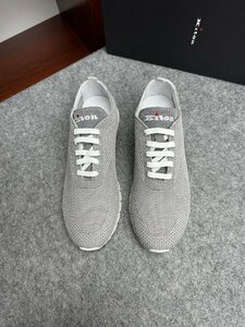 キトン　KITON　メンズ　スニーカー　軽量　春夏用　ニット　刺繍ロゴ　新品　39-44　サイズ選択可能　4201