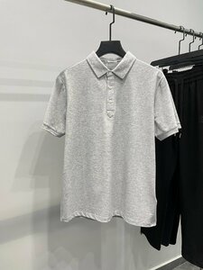 送料無料　ブルネロクチネリ　BRUNELLO CUCINELLI メンズ　ポロシャツ　半袖　Tシャツ　無地　ビジネス　S-XXL　サイズ選択可能　4447