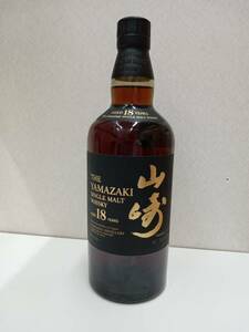 【大黒屋】【未開封】SUNTORY SINGLEMALT WHISKY 山崎18年 750ml 古酒 サントリー シングルモルト ウイスキー