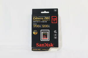 SanDisk Extreme PRO 128GB ・CFexpress Type-B メモリーカード