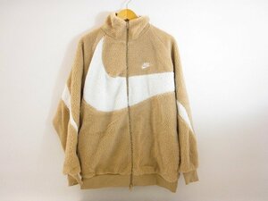 NIKE / ナイキ BIGSWOOSH リバーシブル ボアジャケット BQ6546-200 サイズ : XL ベージュ