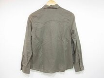 A.P.C./アーペーセー シャツ コットン レディース サイズ : S カーキ_画像2