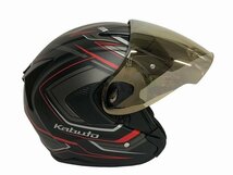 KABUTO/カブト ジェットヘルメット オープンフェイス EXCEED エクシード 59~60cm未満 サイズ : L ブラック_画像2