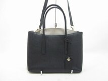 kate spade / ケイトスペード バッグ トートバッグ PXRUA160 サッチェル ラージ 2wayバッグ グレー×黒_画像3