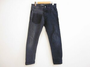 DIESEL BLACK GOLD/ディーゼル ブラックゴールド リメイク加工 デニムパンツ ジーンズ 再構築 サイズ : 28 ブラック