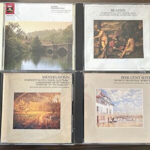 セル/クリーヴランド管 ドヴォルザーク:交響曲第8番/ブラームス同第1番/メンデルスゾーン同第4番/真夏の夜の夢/ペール・ギュント