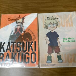 一番くじ 僕のヒーローアカデミア〜二人のあこがれ 〜G賞　クリアファイルセット　オールマイト、爆豪勝己