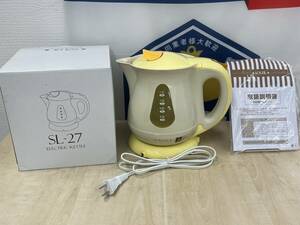 【s2852】SOLEIL ソレイユ　電気ケトルP 1.2L SL-27☆美品☆