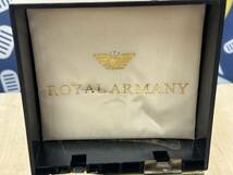 【s3102】ROYAL ARMANY ロイヤルアルマーニ　腕時計　CC-M003　国産クォーツ　中古現状品_画像2