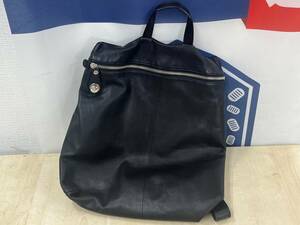 [s3170]Kawa-Kawa leather leather daypack original leather rucksack used present condition goods 