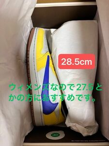 Travis Scott × Nike Air Jordan 1"Canary" トラヴィス　ナイキ　　スニーカー