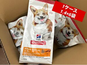 サイエンス・ダイエット アダルトライト 1～6歳 小粒 肥満傾向の成犬用 チキン 1.4kg×6袋