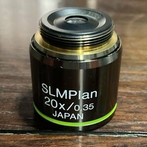 オリンパス 長作動距離 顕微鏡用対物レンズ SLMPIan 20Xレンズ SLMPIan 20X/0.35 ニコン同等品の画像1