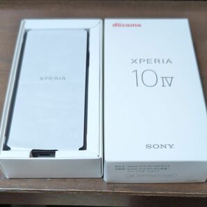 Xperia 10 IV SO-52C 6インチ メモリー6GB ストレージ128GB ブラック ドコモ