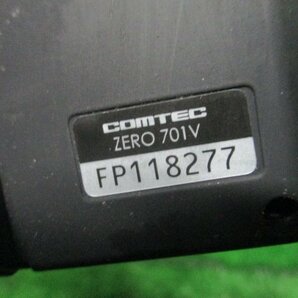 レーダー探知機 COMTEC ZERO701V GPS受信未確認 通電のみ確認 ジャンクの画像4