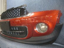 2011モデル BMWミニ CBA-SU16 フロントバンパー フォグ付 オレンジ/B23 【個人宅発送不可商品】_画像2