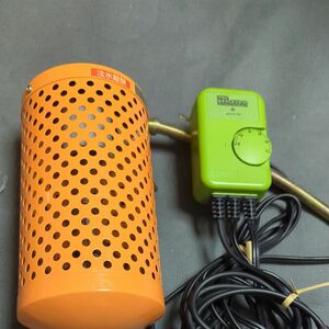 旭光電機工業　 アサヒ電子サーモスタット　+　アサヒペットヒーター100W　セット　【中古品・本体のみ】