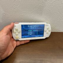 SONY プレイステーションポータブル PSP-1000 白　中古　動作品_画像6