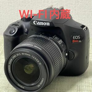 Canon EOS REBELT6レンズセット（kiss X80Wi-Fi搭載