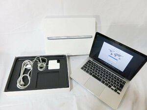 動作確認済み MacBook Pro Retina 13インチ (Early 2015) Core i5 2.7GHz/8GB/SSD 256GB MF840J/A