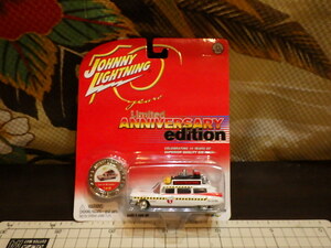 1 jpy start Johnny Lightning ghost Buster z Cadillac ghostbusters Ecto-1A limited goods rare unopened 