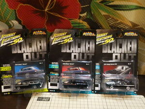 1 jpy start Johnny Lightning 50 anniversary blackout series Nomado Dodge Demon unopened limited goods 1/3000 rare goods 