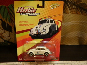 1 jpy start Johnny Lightning Volkswagen Type Ⅰ is - Be Herbie FullyLoaded unopened rare goods 