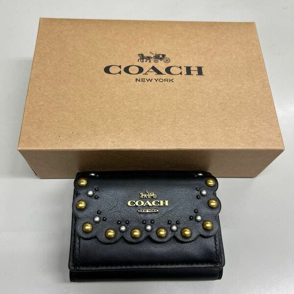 COACH ミニ財布 箱付