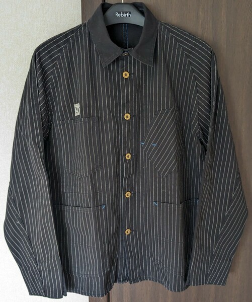 TCB jeans TCB BLACK CAT JKT BLACK WABASH TCBジーンズ 新品 未使用 40インチ