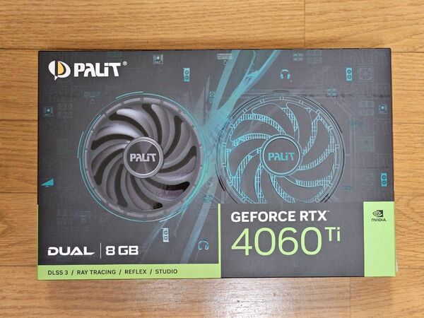 Palit GeForce RTX 4060 Ti Dual 8GB【美品】