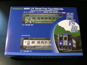 トミックス TOMIX 【限定品】キハ120 ディーゼルカー(関西線・京都山城列茶)セット【鉄道模型】新品同様品