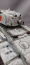 旧キット　タミヤ　1/35　ロシアKV1　ガルパン仕様　プラウダ高校　予備車 戦車_画像9