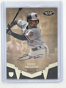 2019 Topps Tier One CEDRIC MULLINS RC Break Out AUTO 直筆サインオート 250枚限定