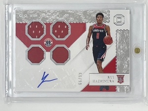 2019-20 Panini Chronicles Cornerstones RUI HACHIMURA RC Jersey Auto 八村塁ルーキー 直筆サインオート 99枚限定 LAKERS