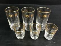 ★ピ/KAMEI GLASS/グラス/12点セットまとめ売り/各3点/タンブラー/ワイングラス/カクテルグラス/ショットグラス/カメイグラス/4.1-43KS_画像8