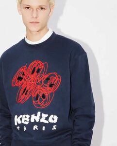 【新品未使用】KENZO Drawn Varsity エンブロイダリースウェット