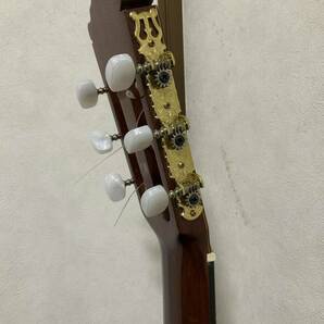 Hashimoto GUITAR ハシモト クラシックギター ガットギター C30 トップ単板 1980年製？ ハードケース付き MARUHA GAKKI マルハ楽器の画像7