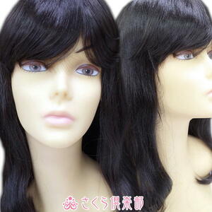  full wig long strut human work wool dryer × for women lady's machine .. medical care for also possibility c-99