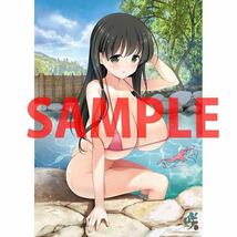 【送料無料】 咲-Saki- 23巻 とらのあな　店舗特典 描き下ろしお風呂ポスター_画像1