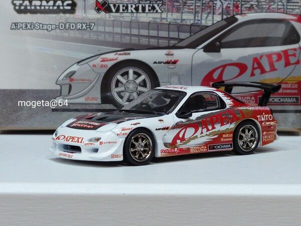 Tarmac Works 1/64 A'PEXi Stage-D FD RX-7 ターマックワークス 