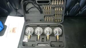 N4 ream vacuum gauge set meter maintenance tool minus pressure measurement carburetor adjustment regulator attaching cab 