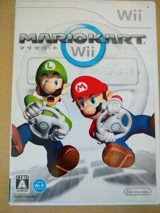 Wiiソフト マリオカートWii 中古品 送料185円