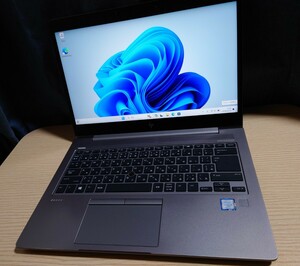 HP zbook 14u g5 メモリ32GB SSD1TB