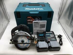 【領収書発行可】☆Makita/マキタ 40v165mm充電式マルノコ黒【バッテリ・充電器・ケース付】 HS001GRDXB [IT37F9EIVVD5]